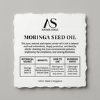 Moringa Seed Carrier Oil (120ml) by Aroma Sense
