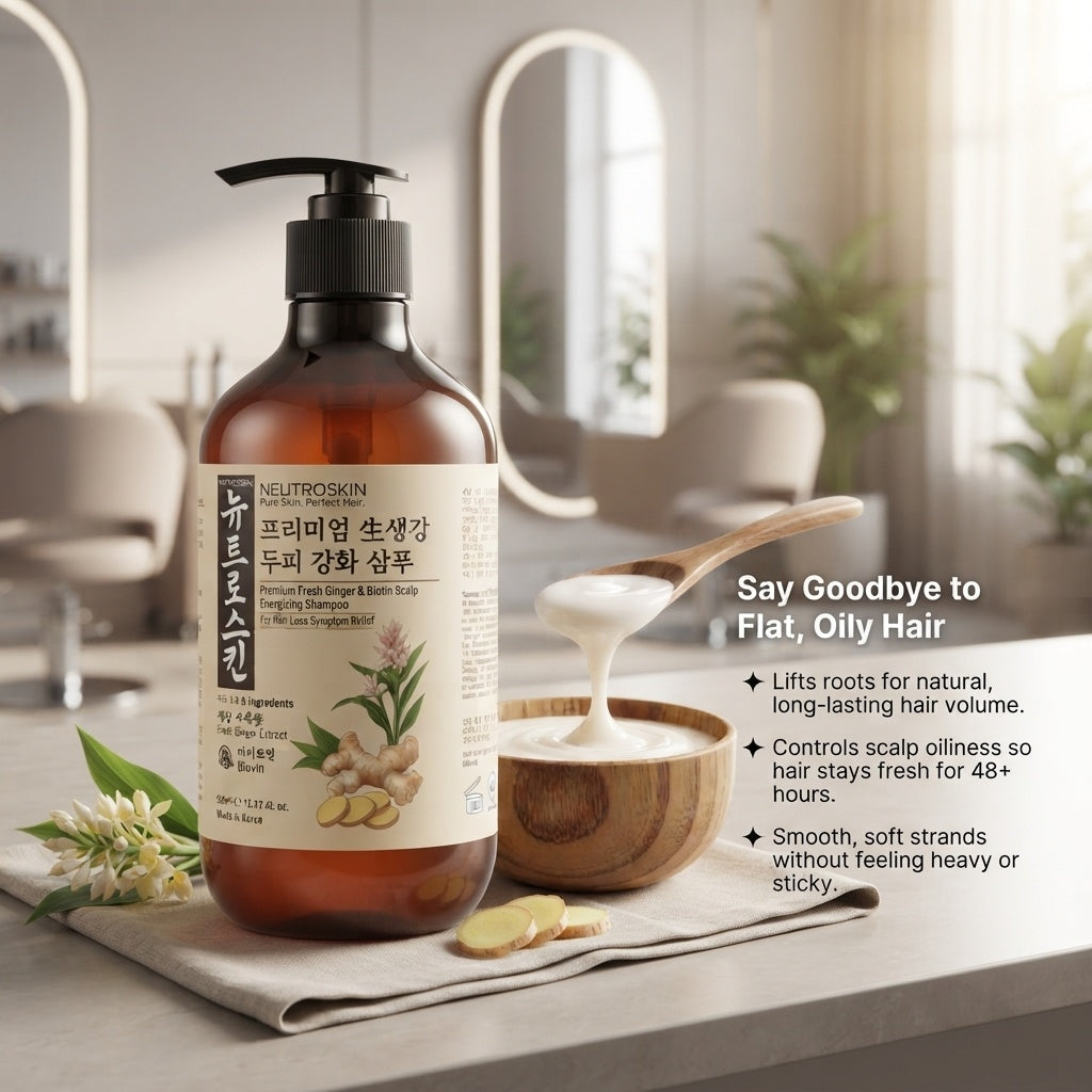 Neutroskin Ginger + Biotin Anti Hair Loss Shampoo by Neutroskin