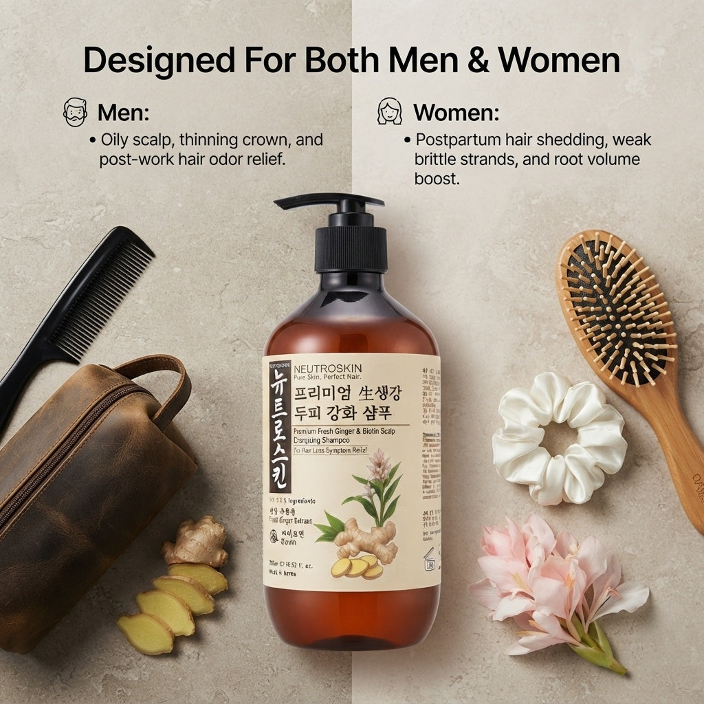 Neutroskin Ginger + Biotin Anti Hair Loss Shampoo by Neutroskin