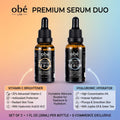 obé Lab serum duo: Hyaluronic Acid + Vitamin C