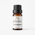 Aroma Sense Eucalyptus pure essential oil, 10 ml amber dropper bottle