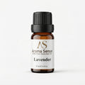 Aroma Sense Lavender pure essential oil, 10 ml amber dropper bottle