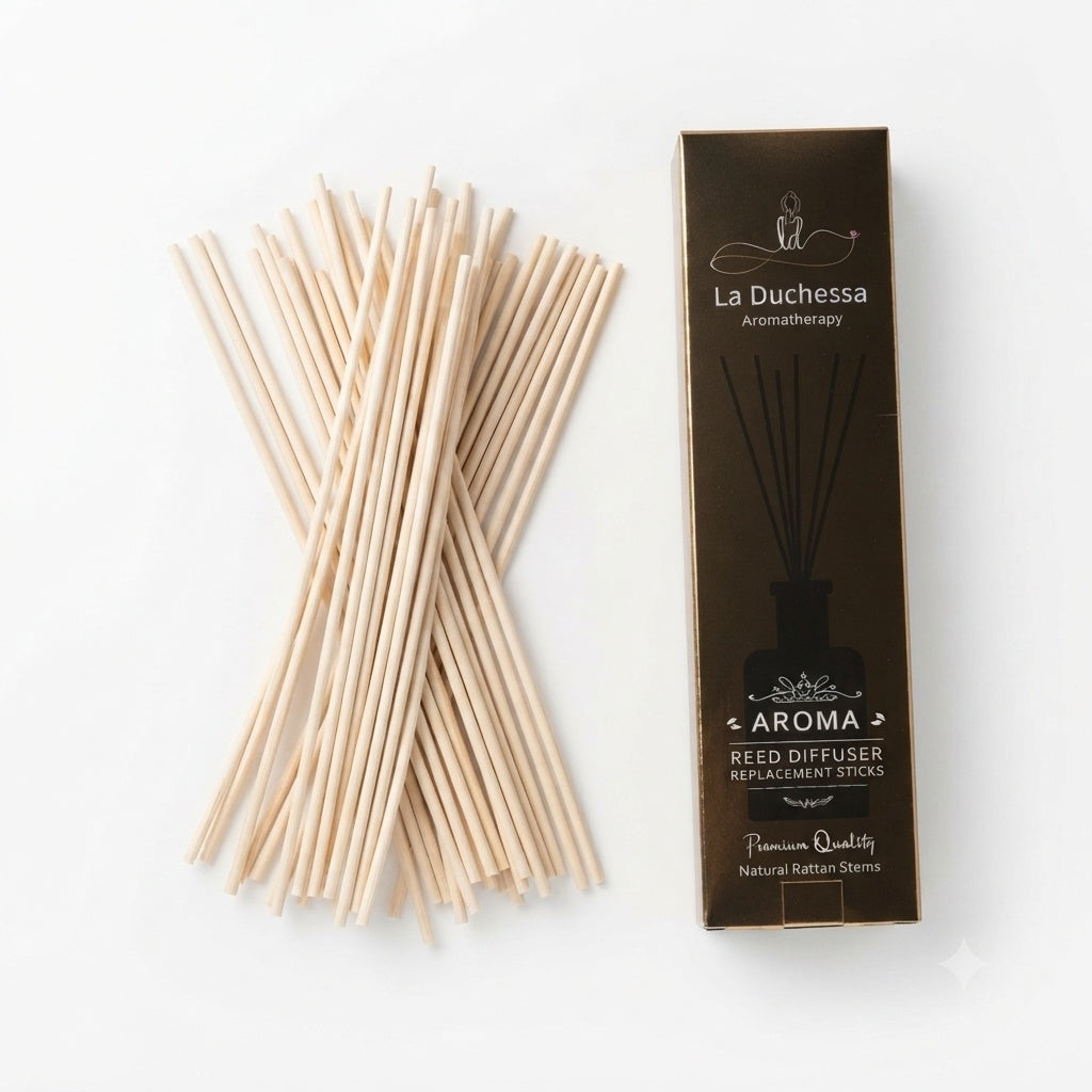 4mm Rattan Reed Diffuser Sticks, 60 Pcs by Aroma Sense