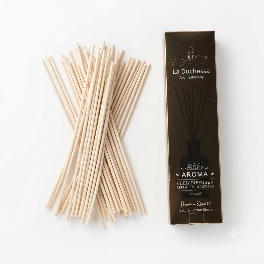 4mm Rattan Reed Diffuser Sticks, 60 Pcs by Aroma Sense