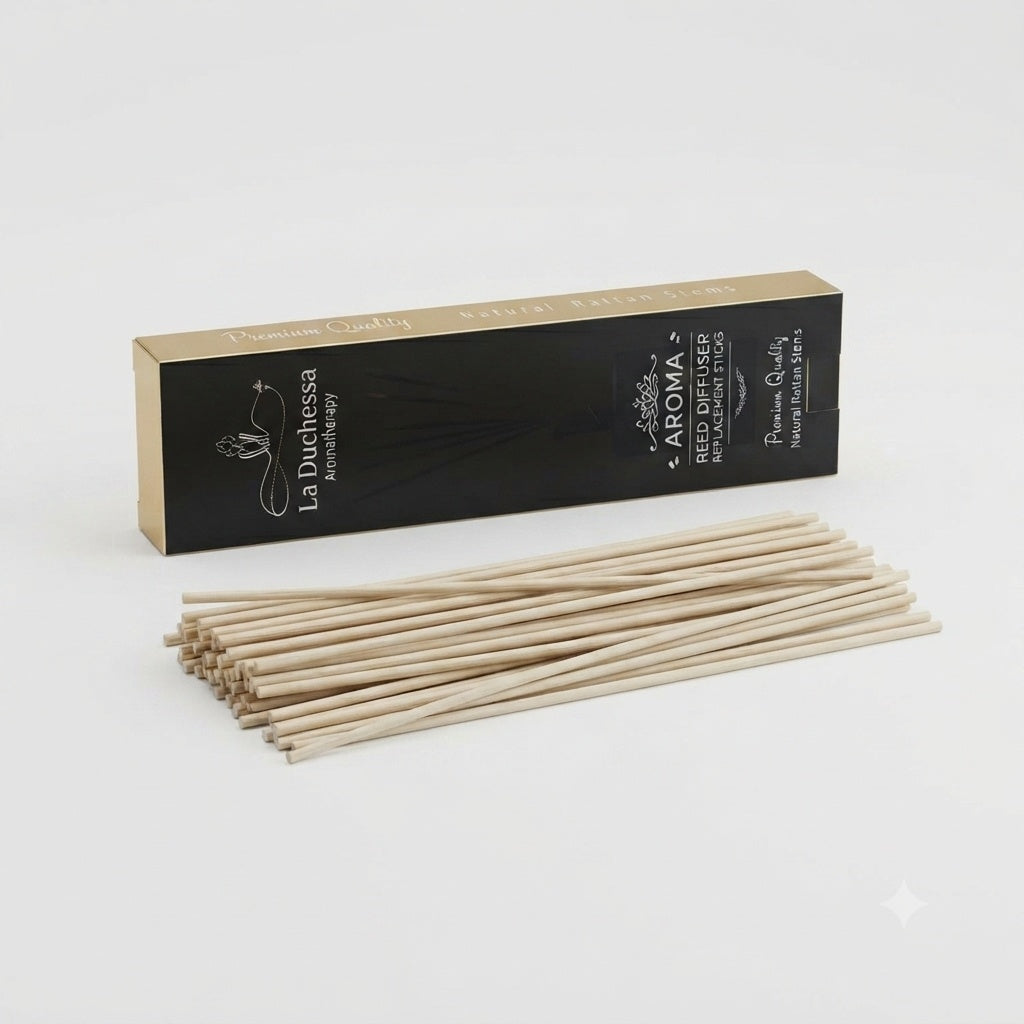 4mm Rattan Reed Diffuser Sticks, 60 Pcs by Aroma Sense