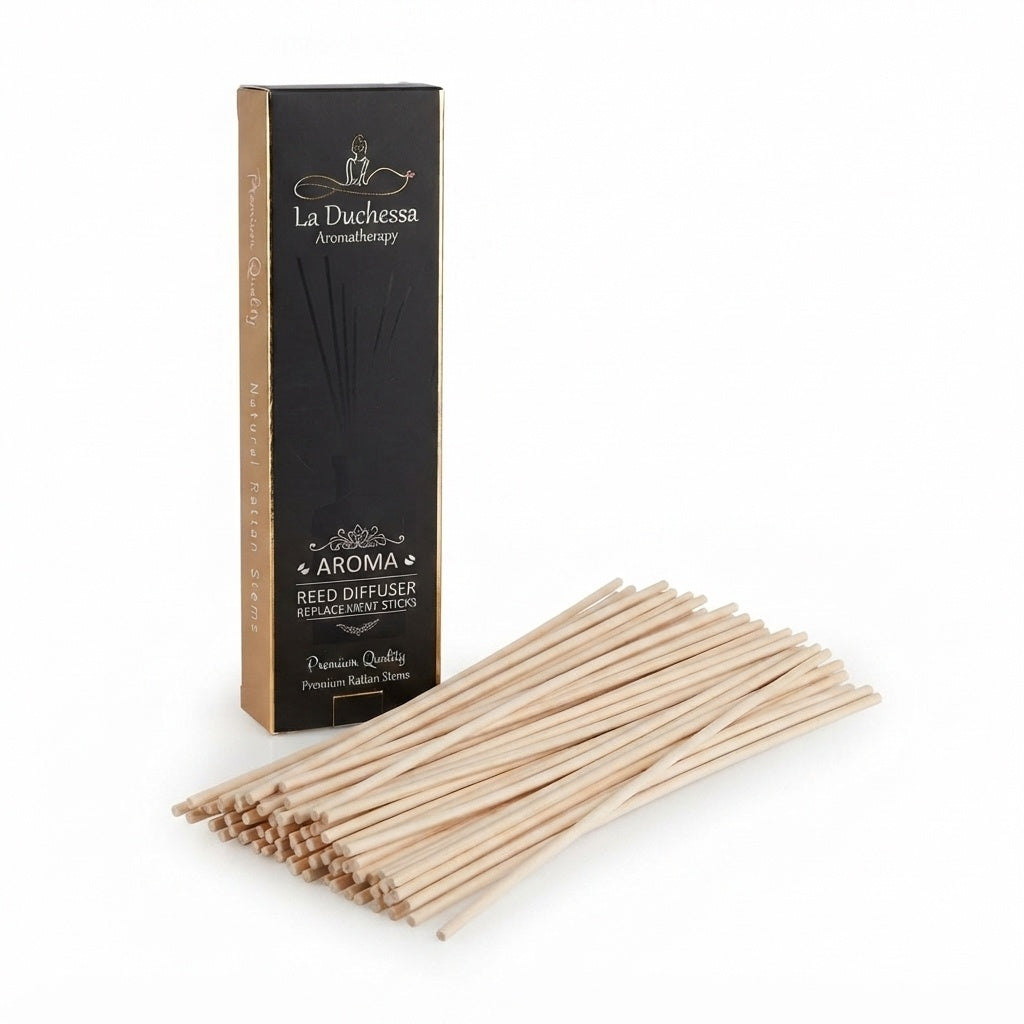 4mm Rattan Reed Diffuser Sticks, 60 Pcs by Aroma Sense