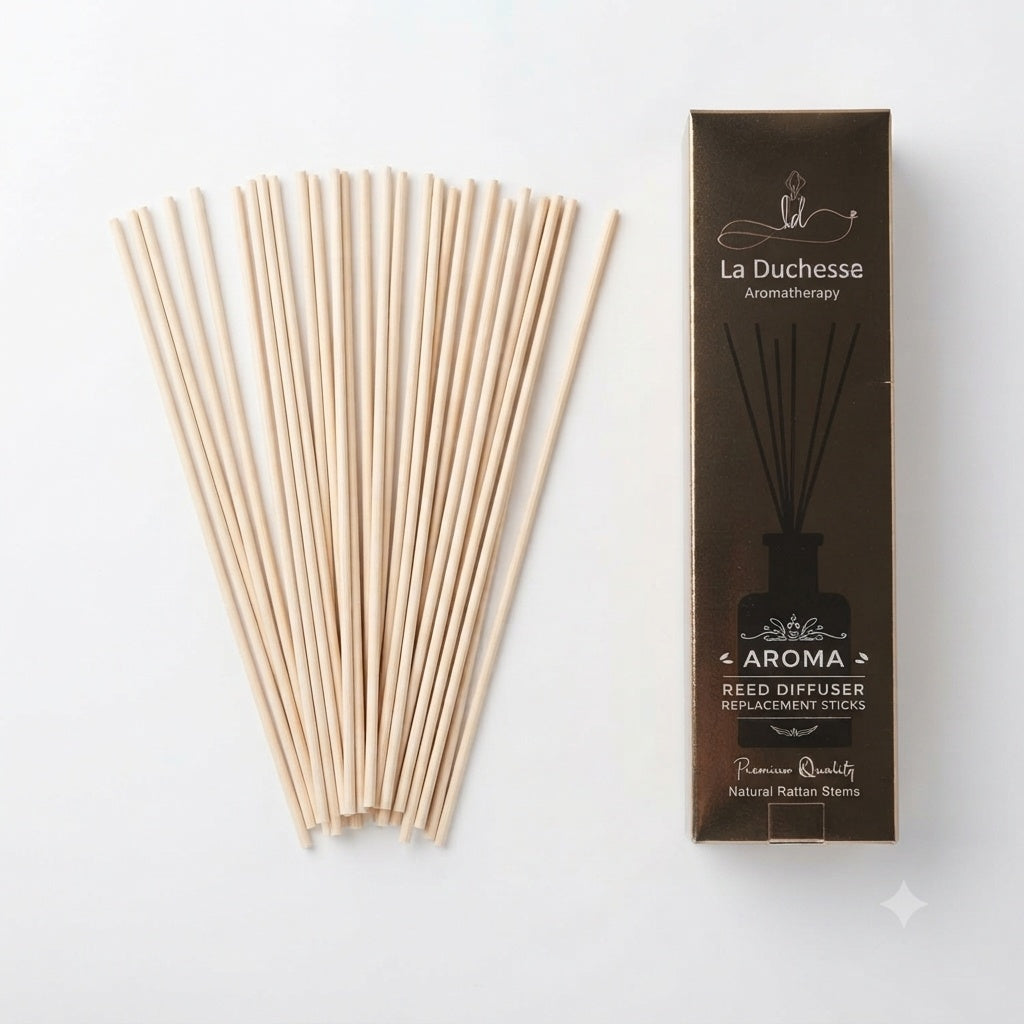 4mm Rattan Reed Diffuser Sticks, 60 Pcs by Aroma Sense