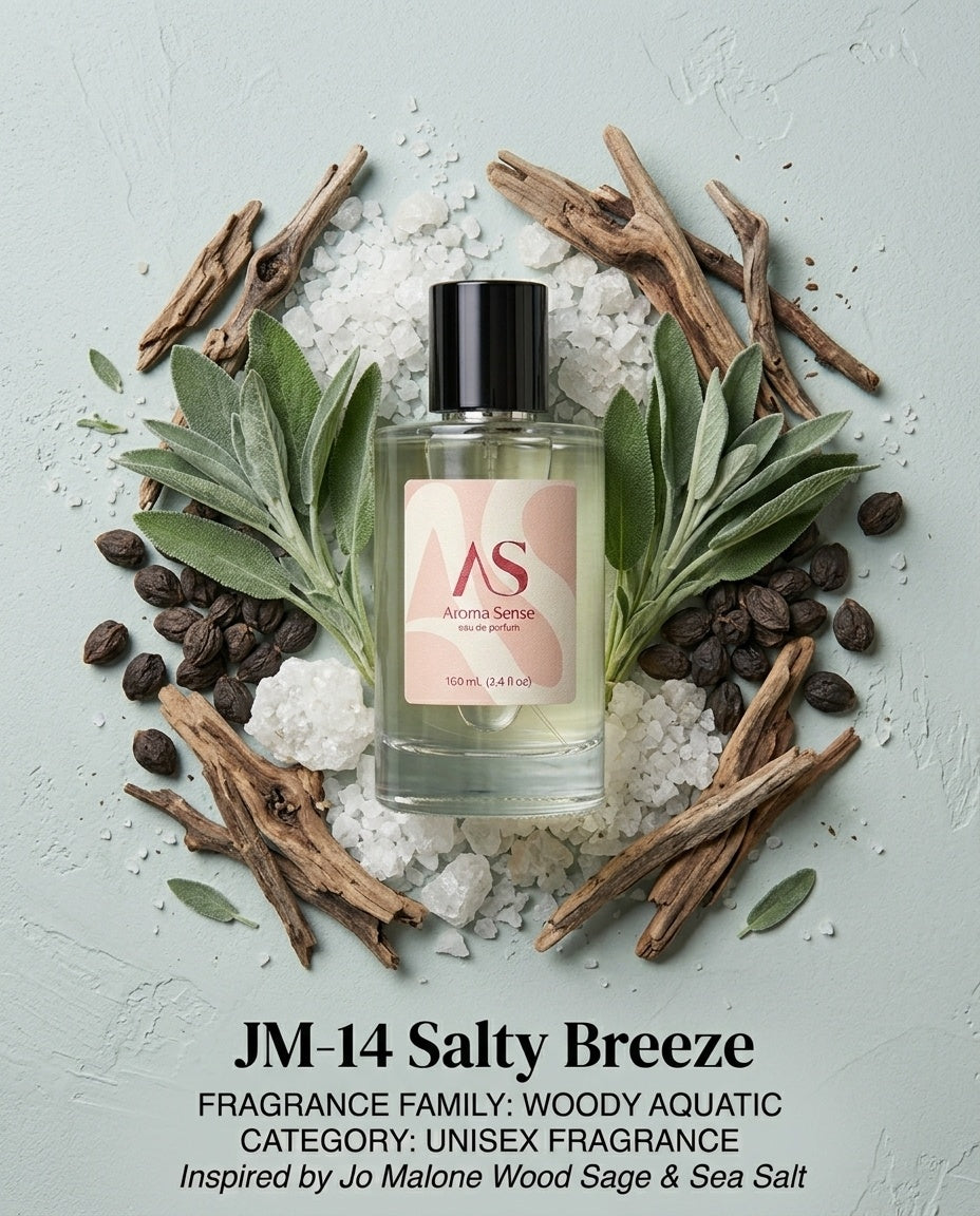 Salty Breeze Eau de Parfum (100ml) – Inspired by Jo Malone Wood Sage & Sea Salt