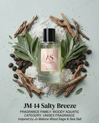 Salty Breeze Eau de Parfum (100ml) – Inspired by Jo Malone Wood Sage & Sea Salt