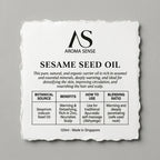 Sesame Seed Carrier Oil (120ml) by Aroma Sense