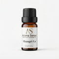 Shangri-La aroma oil, 10 ml amber glass bottle