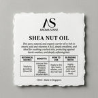 Shea Nut Carrier Oil (120ml) by Aroma Sense