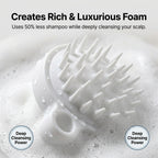 100% Silicone Scalp Massager & Shampoo Brush by Aroma Sense