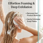100% Silicone Scalp Massager & Shampoo Brush by Aroma Sense