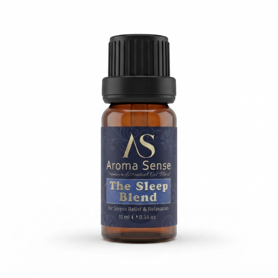 Sleep Blend aroma oil, 10 ml amber glass bottle