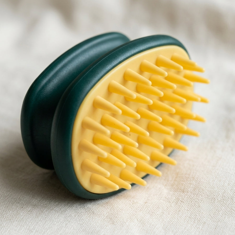 Soft Silicone Scalp Massager & Shampoo Brush by Aroma Sense