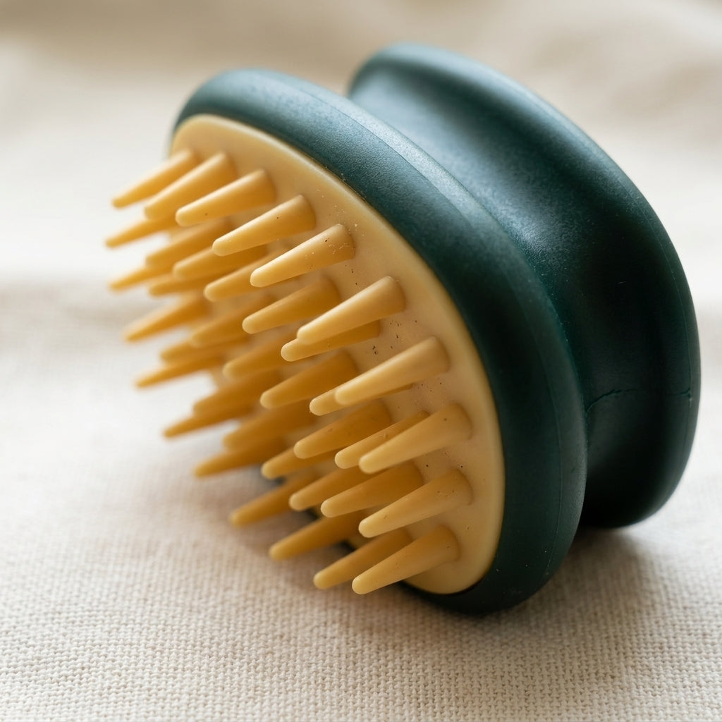 Soft Silicone Scalp Massager & Shampoo Brush by Aroma Sense