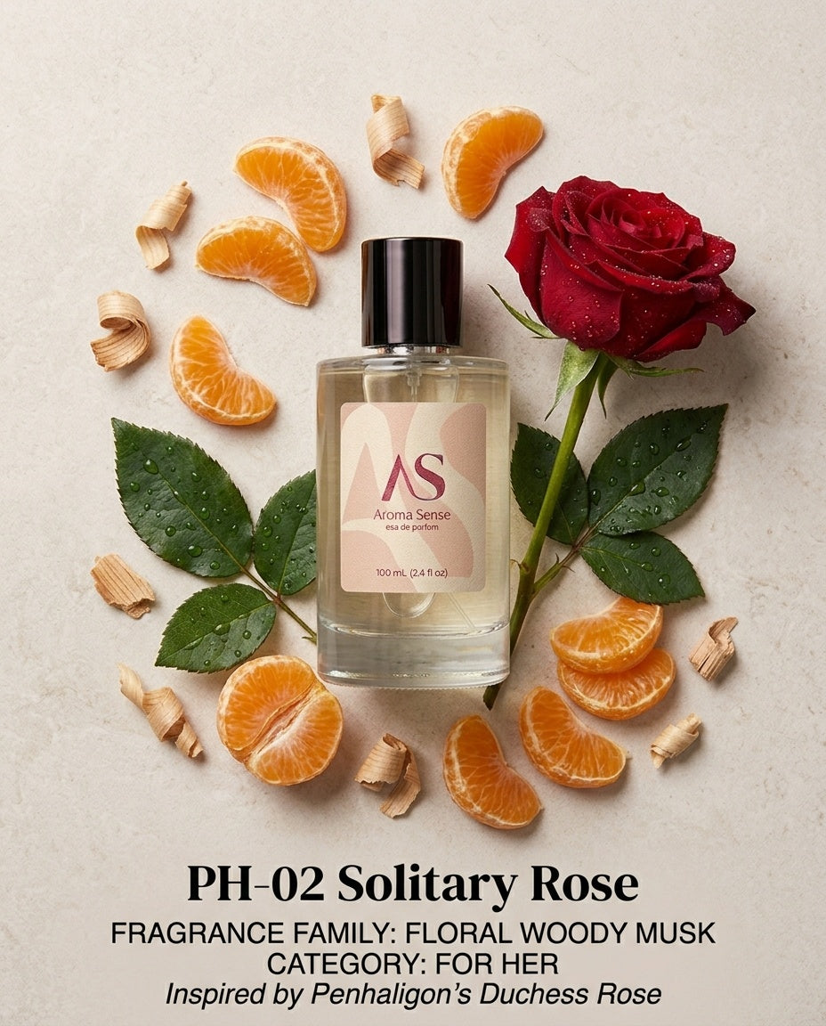 Solitary Rose Eau de Parfum (100ml) – Inspired by Penhaligon's Duchess Rose
