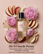Suede Peony Eau de Parfum (100ml) – Inspired by Jo Malone Peony & Blush Suede