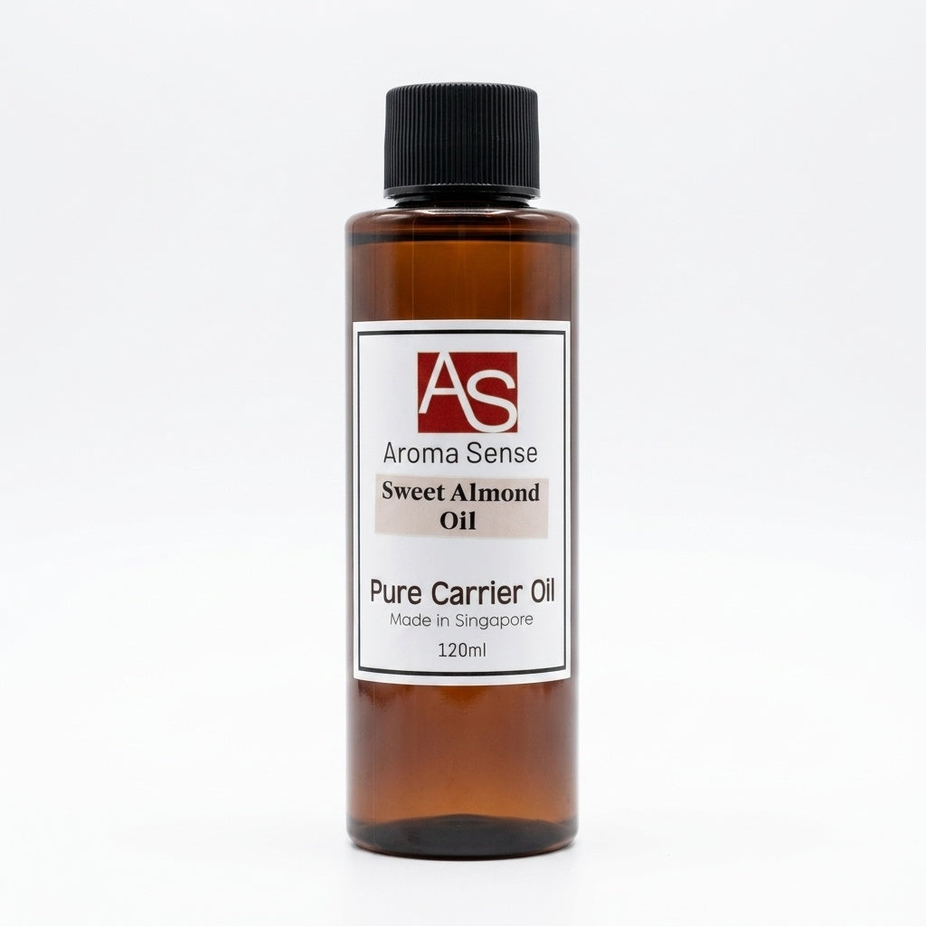 Aroma Sense Sweet Almond Pure Carrier Oil 120ml