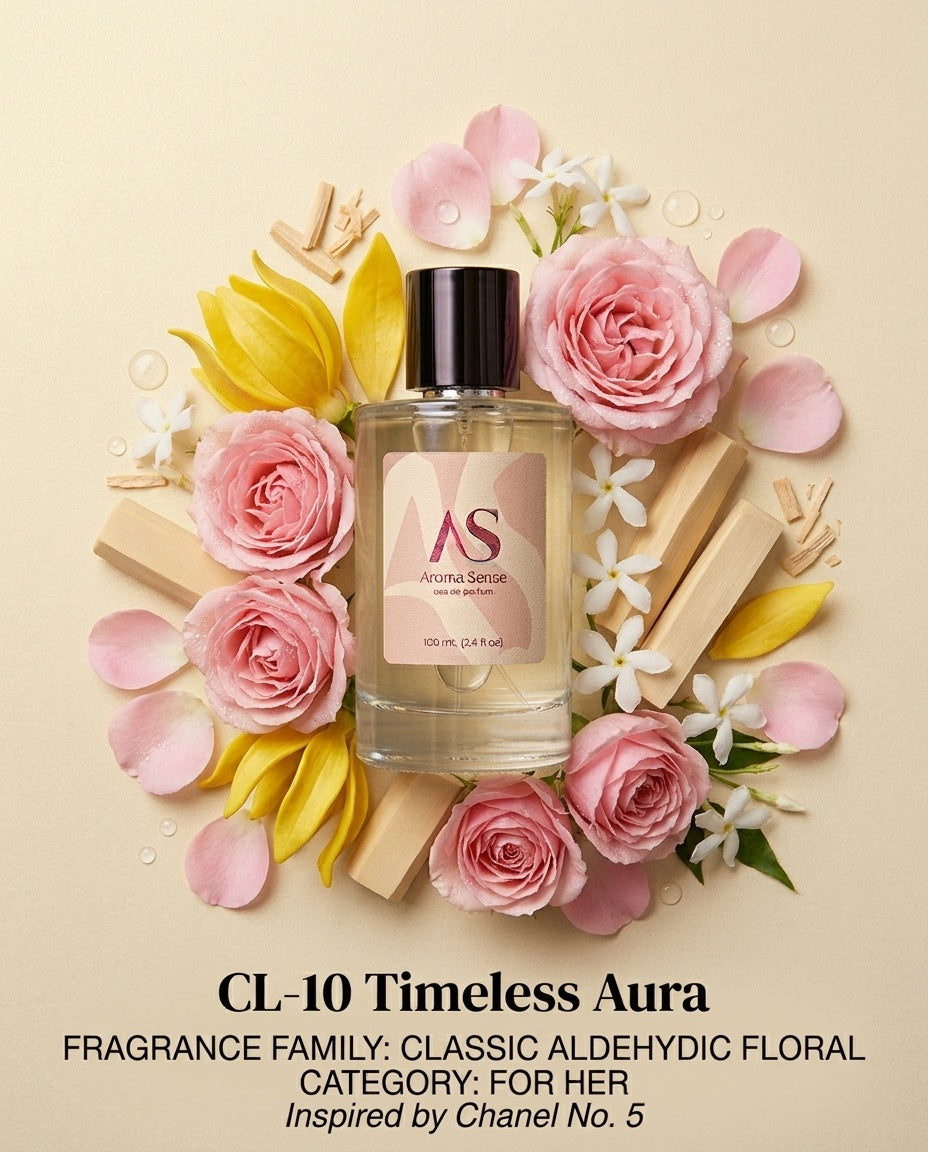 Timeless Aura Eau de Parfum (100ml) – Inspired by Chanel No. 5