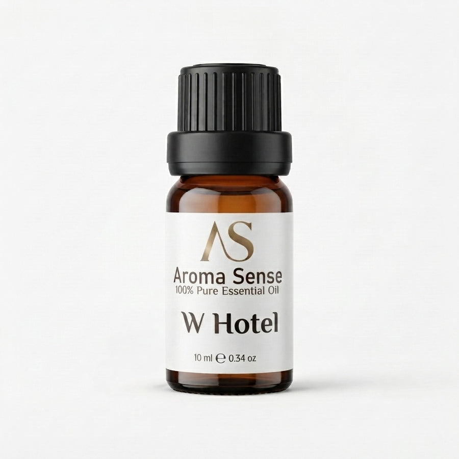 W Hotel aroma oil, 10 ml amber glass bottle