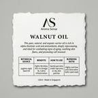 Walnut Carrier Oil (120ml) by Aroma Sense