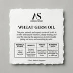 Wheat Germ Carrier Oil (120ml) by Aroma Sense