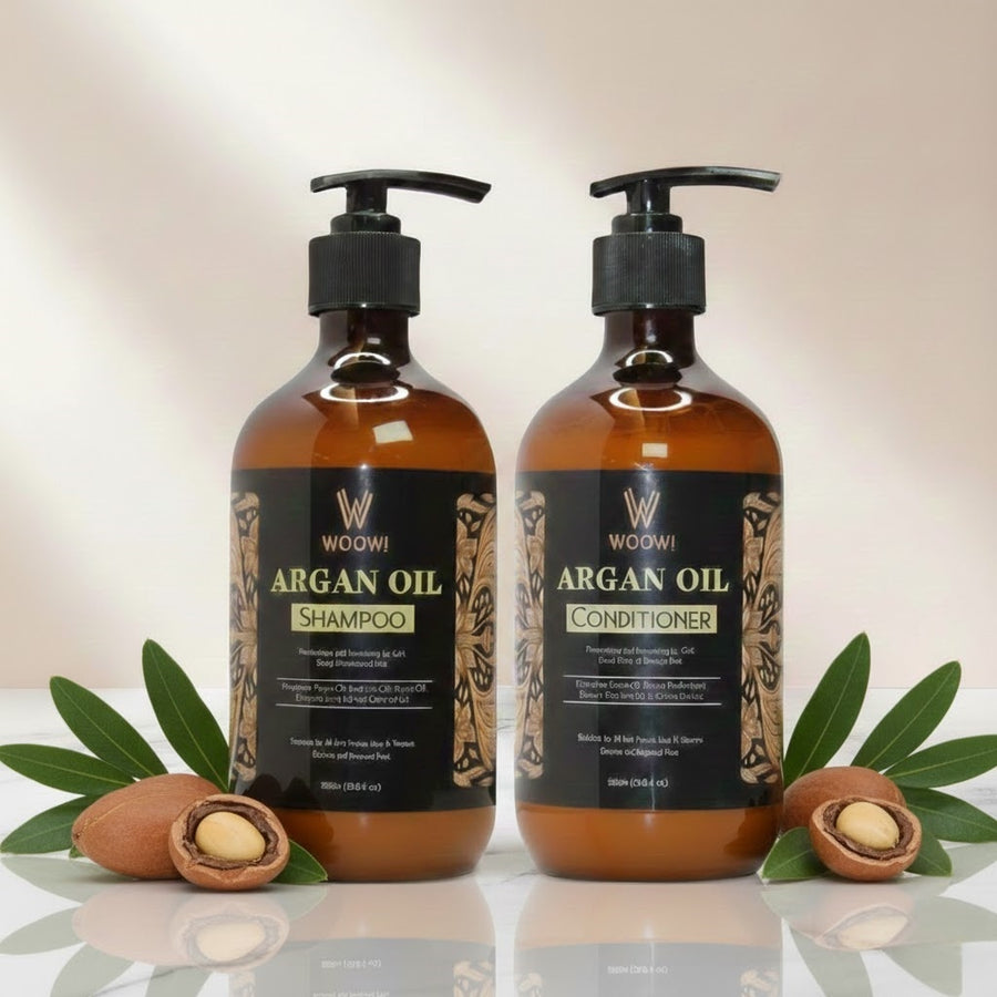 Woow Argan Oil Shampoo & Conditioner (500ml) by Woow