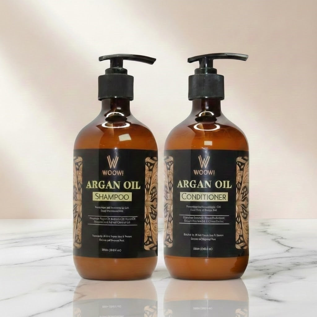 Woow Argan Oil Shampoo & Conditioner (500ml) by Woow