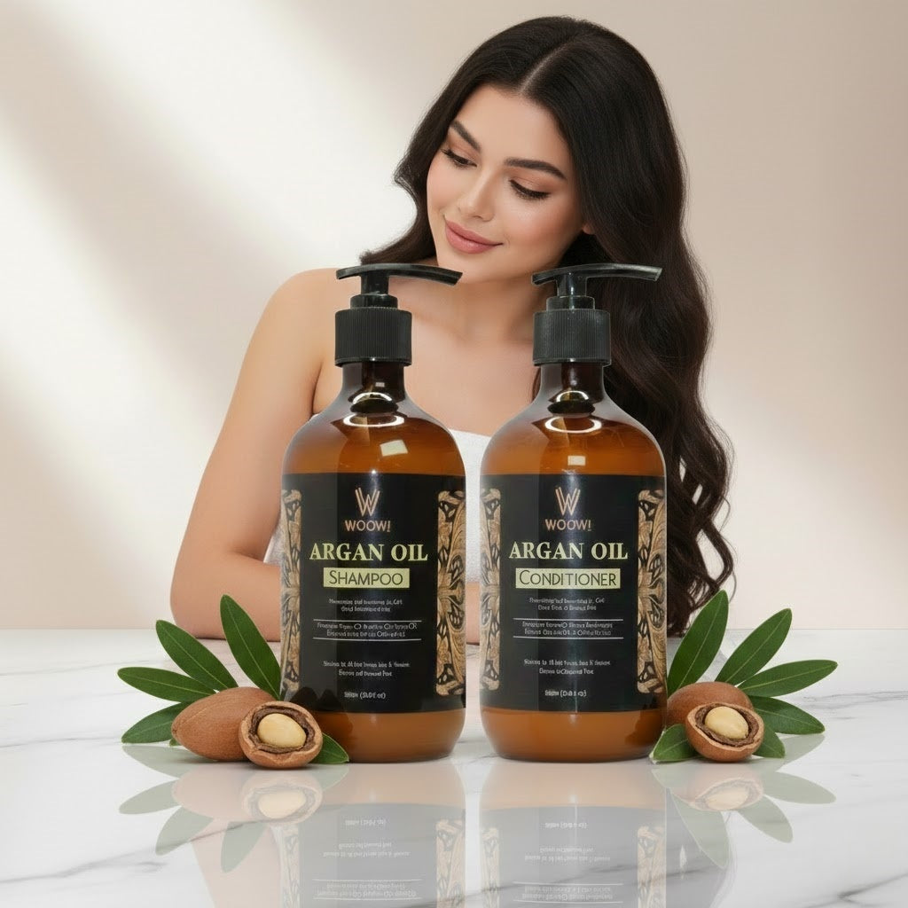 Woow Argan Oil Shampoo & Conditioner (500ml) by Woow
