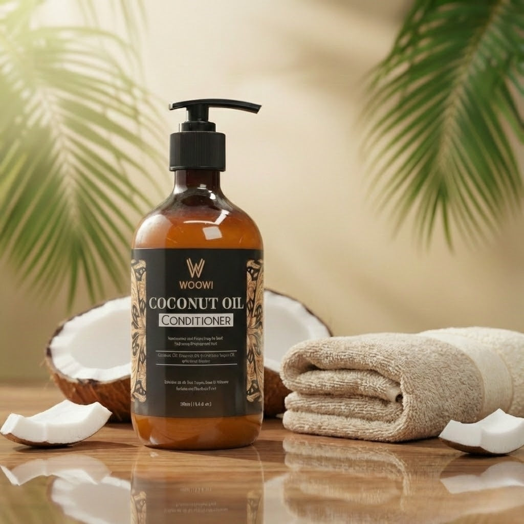Woow Coconut Oil Shampoo & Conditioner (500ml) by Woow