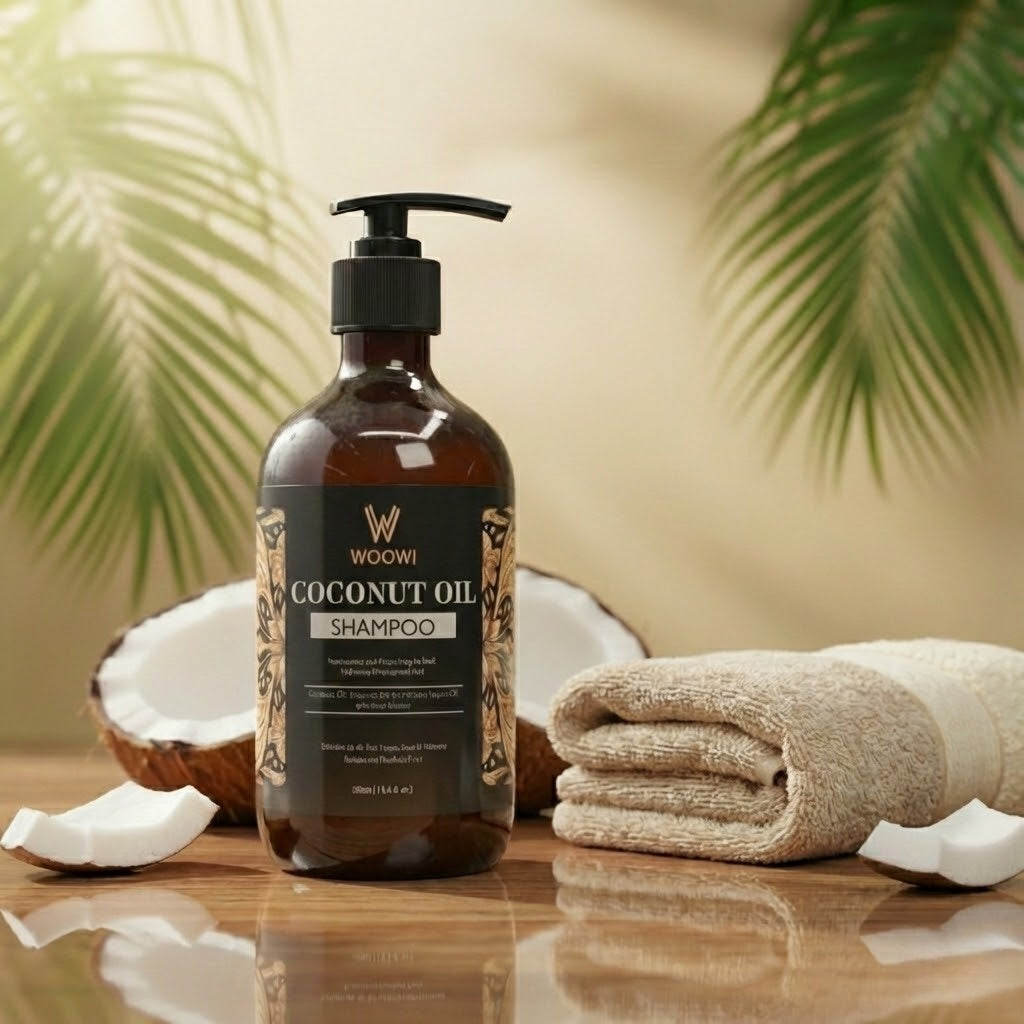 Woow Coconut Oil Shampoo & Conditioner (500ml) by Woow