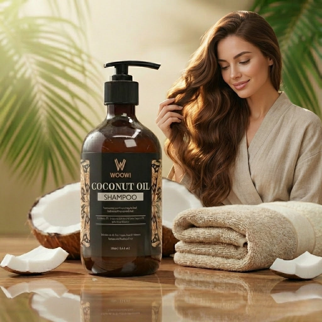 Woow Coconut Oil Shampoo & Conditioner (500ml) by Woow