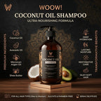 Woow Coconut Oil Shampoo & Conditioner (500ml) by Woow