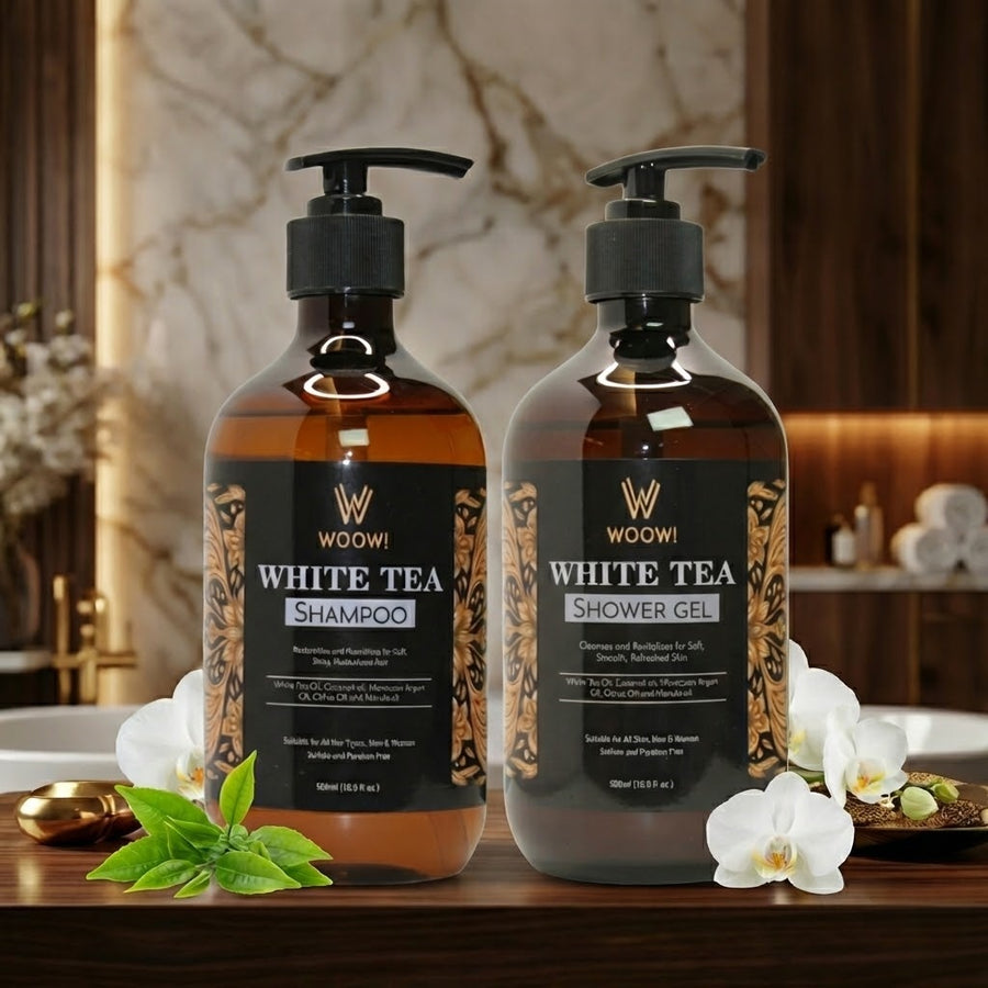 Woow White Tea Shampoo & Shower Gel (500ml) by Woow