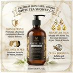 Woow White Tea Shampoo & Shower Gel (500ml) by Woow