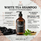 Woow White Tea Shampoo & Shower Gel (500ml) by Woow