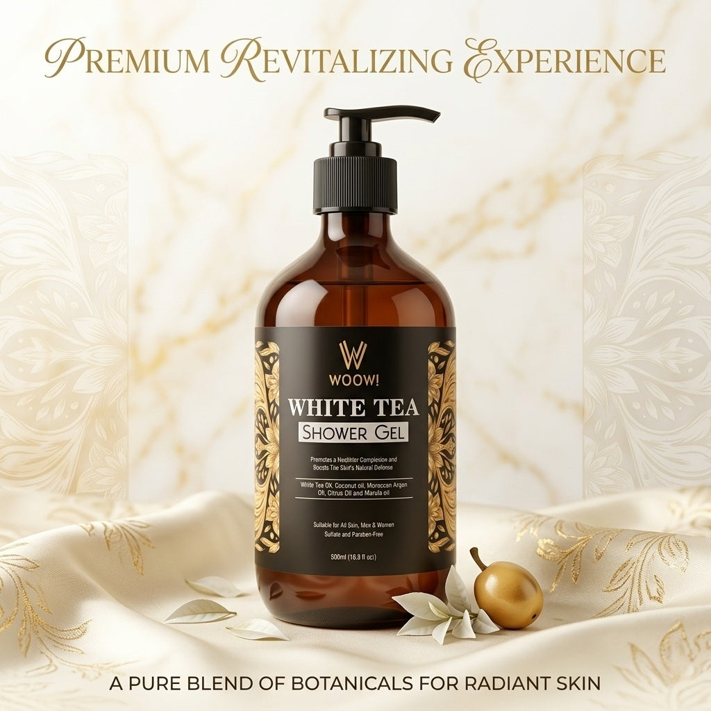 Woow White Tea Shampoo & Shower Gel (500ml) by Woow