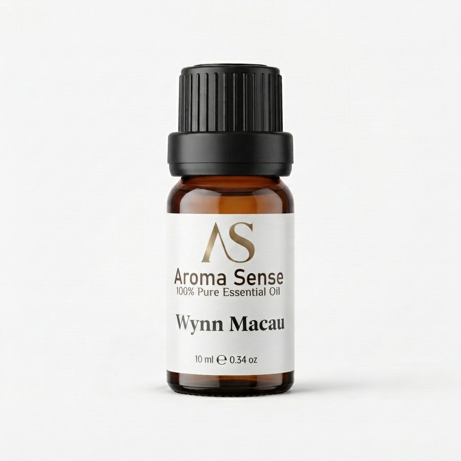 Wynn Macau aroma oil, 10 ml amber glass bottle