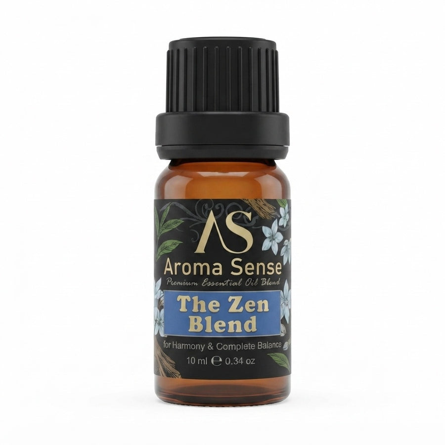 Zen Blend aroma oil, 10 ml amber glass bottle